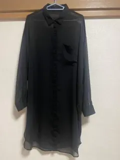 GU☆シアーロング カーディガン