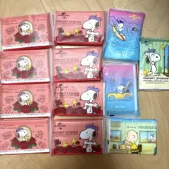 新品 スヌーピー ポケットティッシュ 12個セット 日本生命 ニッセイ