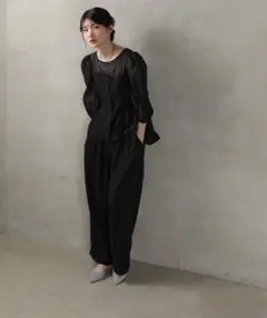 【美品】kana パーティードレス パンツドレス 結婚式 オケージョン