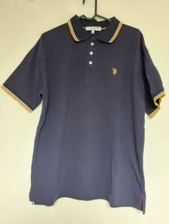 U.S. POLO ASSN. ネイビー 半袖ポロシャツ Mのサムネイル