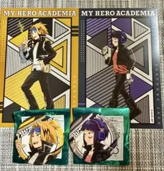 ヒロアカ 上鳴電気 耳郎響香 缶バッジ ポストカード 行進ver