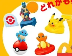 新品　マクドナルド　ハッピーセット　ポケモンフィギュア コンプリート4個セット