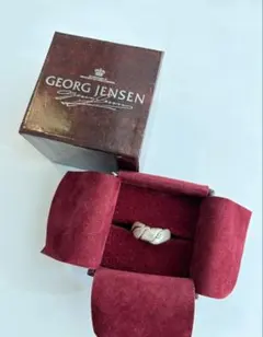 GEORG JENSEN ジョージジェンセン シルバーリング ツイストデザインのサムネイル