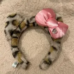 ユニバ UFJ カチューシャ キティ ヒョウ柄