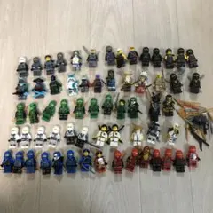 【レゴ互換】ミニフィグ 忍者 大量まとめ売り　ニンジャゴー 互換　武器パーツ