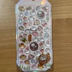 正規品　BONBON DROP ボンボンドロップシール　シマエナガ　和菓子