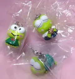 「けろけろけろっぴ」 サンリオキャラクターズ　カプセルトイ3種