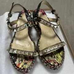 クリスチャンルブタン　サンダル　カタクロウ