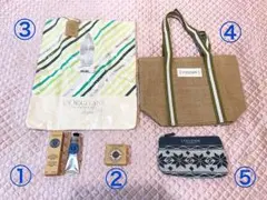 ロクシタン ハンドクリーム・石鹸・ポーチ・エコバッグセット★おまけ品付き★