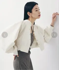 極美品ADAM ET ROPE' ダンボールカーディガン