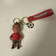 サッカー選手 フィギュア キーホルダー