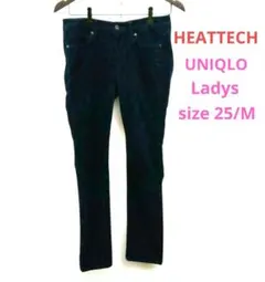 ★ユニクロ　レディース　HEATTECH　コーデュロイ　スキニーパンツ　M