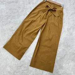 セオリーリュクスORGANIC CRUNCH NATT ワイドパンツ サイズ42