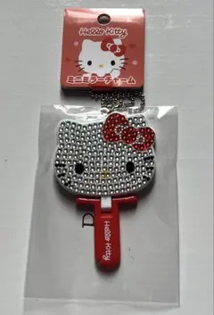 ハローキティ キラデコミニミラーチャーム