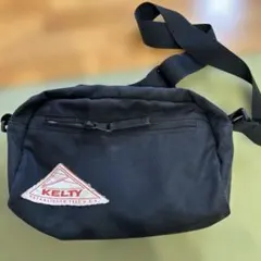 KELTY ブラック ショルダーバッグ