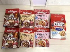 フルグラ、グラノラ、コーンフロスティ　まとめ売り7袋セットのサムネイル