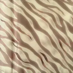 ゼブラ柄 綿プリント生地