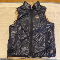 ミキハウス DOUBLE.B ✴︎ダブルビー　130 ベスト　リバーシブル