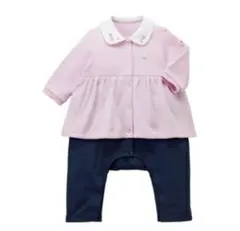 ミキハウス セパレート風　うさぎカバーオール