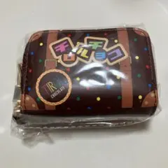 チロルチョコ ポーチ グッズ ファスナー付き キーホルダー