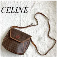 セリーヌ　ショルダーバッグ　オールド　ヴィンテージ　マカダム　トリオンフ