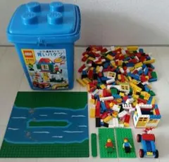 【美品】LEGO レゴ 基本セット 青いバケツ ＋ 基礎板おまけ付き