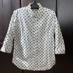 A DAY IN THE LIFE ユナイテッドアローズ ドット柄シャツ L