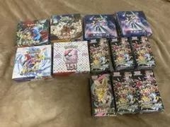 ポケモンカードゲーム 未開封BOX まとめ売り シュリンク付き 引退品