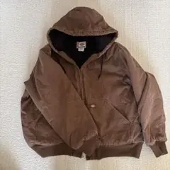 Dickies フード付きジャケット XL ブラウン　古着 アウター