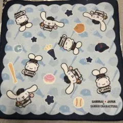 シナモロール　侍ジャパン　コラボくじ　E賞ハンドタオル