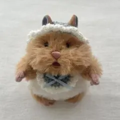 はむにぎり ぬい服 ぬいぐるみ 着ぐるみ 被り物 ひつじボンネット 白27