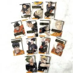 ハイキュー ファンパーク 箔押し クリアカード 烏野フルコンプ