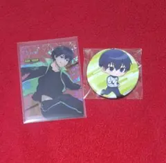 ブルーロック クリアカード 缶バッジ 潔世一