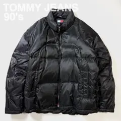 90's TOMMY JEANS ダウンジャケット トミーヒルフィガー 名作