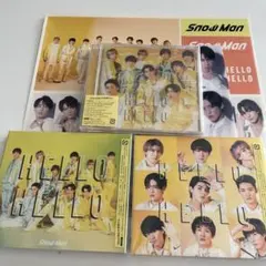SnowMan HELLO HELLO ハローハロー　初回盤3形態