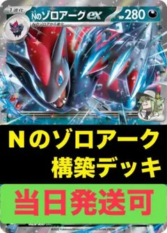 Nのゾロアークexデッキ　構築デッキ