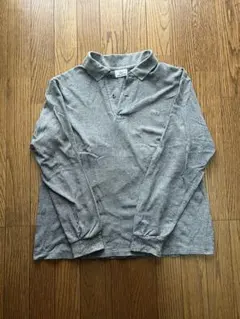 LACOSTE グレー 長袖ポロシャツ サイズ4