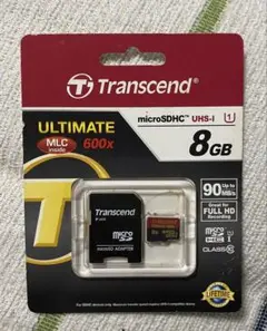 【未開封】Transcend microSDHC UHS-I 8GB 600x