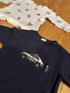 長袖 2枚セット　patit main 80