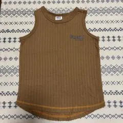 BREEZE ブリーズノースリーブタンクトップ 130 ブラウン