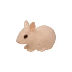 白うさぎ 兔 ミニチュアフィギュア・置物