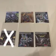 元祖SDガンダムスナック2 Ⅱ まとめ売り　35 46 55 57 60