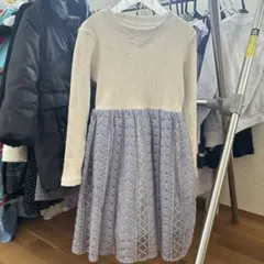 après les cours チュールワンピース 130cm