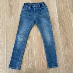 ⑤branshes裏地あたたか素材⭐︎デニムパンツ 130cm