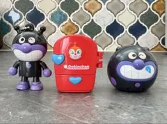 【美品】バイキンマン ドキンちゃん オモチャ3点セット