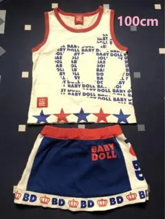 【最終値下】BABYDOLLベビードール セットアップ 女児