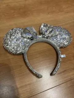 【値下げ】Disneyland ミニーカチューシャ スパンコール ディズニー