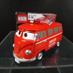 ディズニートミカ カーズ 『 フィルモア 』(消防指揮車) 箱付き 美品