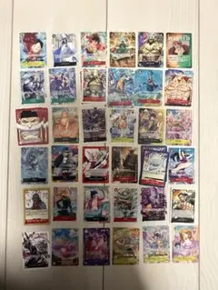 ワンピース一番くじ I賞 カードステッカー 36種類