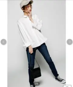 AZULbymoussy♡袖ボリュームフレアシャツ新品未使用